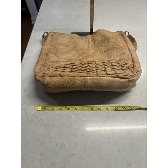 Day And Mood Slouchy Soft Woven Front Hobo Tote - Picture 11 of 16